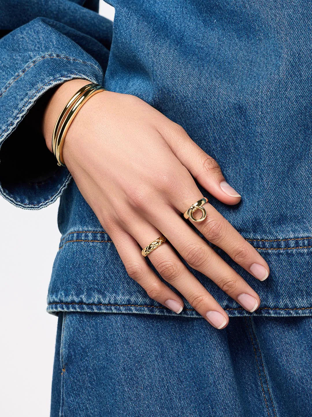 Gold Band Ring - Grayson