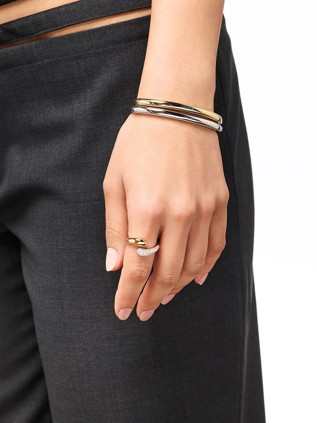 Gold Band Ring - Toby