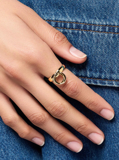 Gold Band Ring - Grayson
