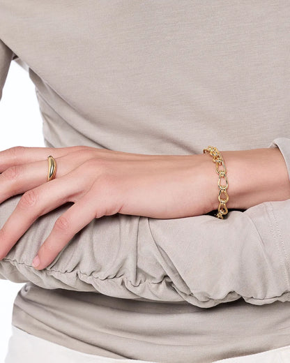 Chain Bracelet - Violet Chain Bracelet