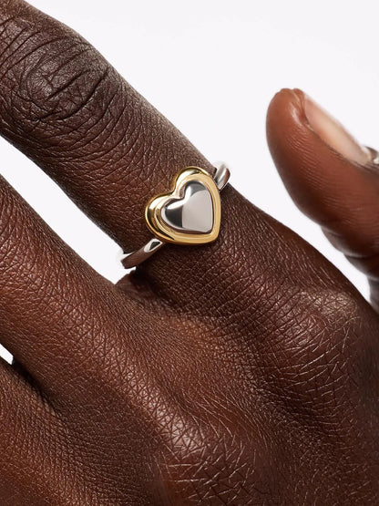 Heart Ring - Camelia