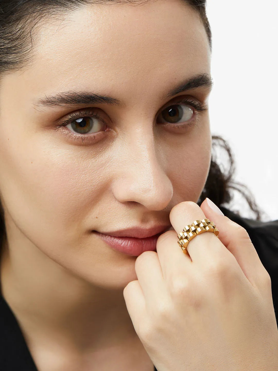 Gold Statement Ring - Parker