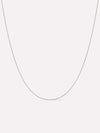 10K Solid White Gold