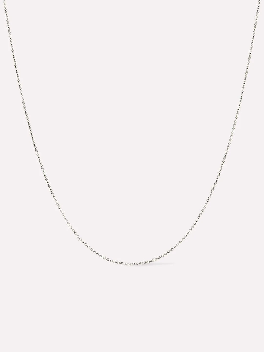 10K Solid White Gold