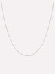 10K Solid White Gold