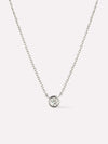 10K Solid White Gold
