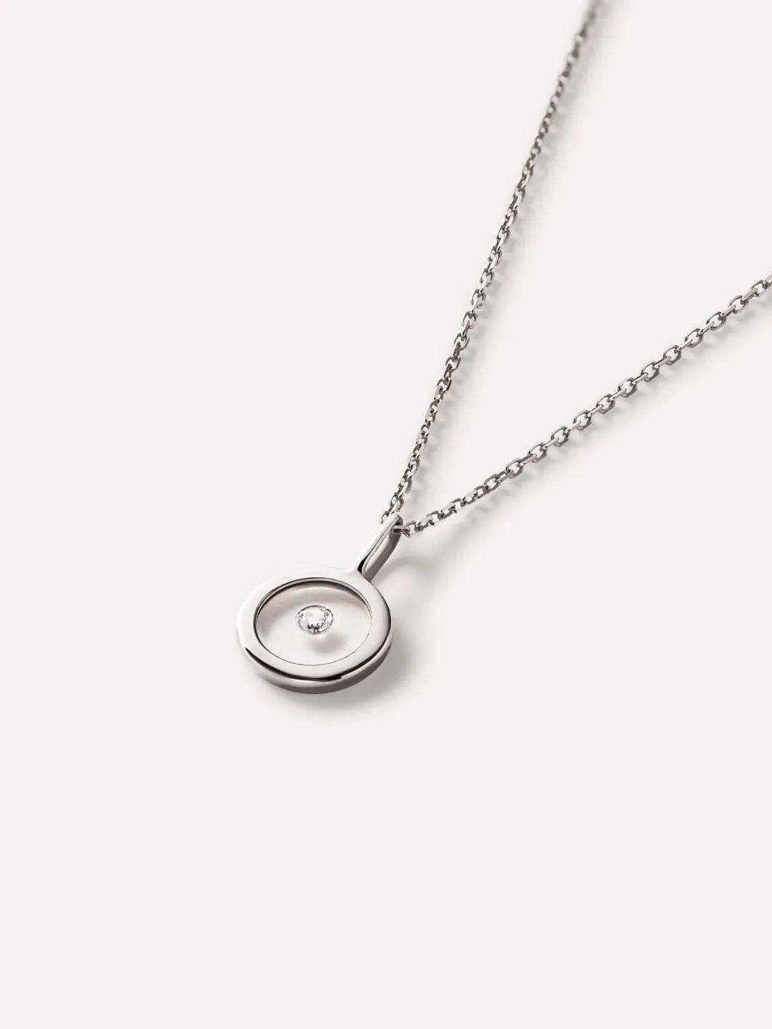 10K Solid White Gold