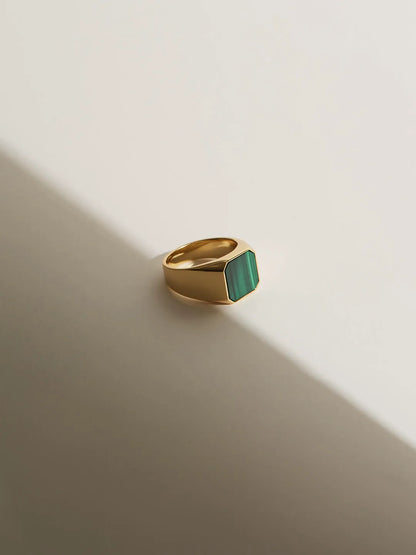 Square Signet Ring - Michelle Signet