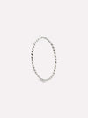 10K Solid White Gold