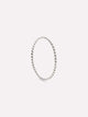 10K Solid White Gold