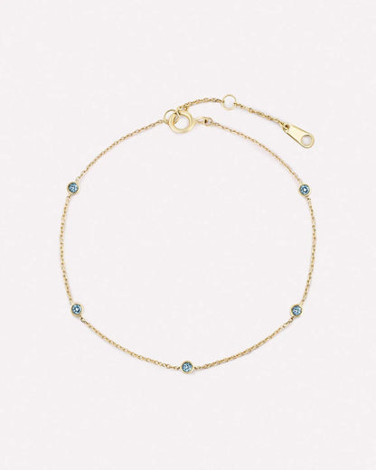 December (Blue Topaz)