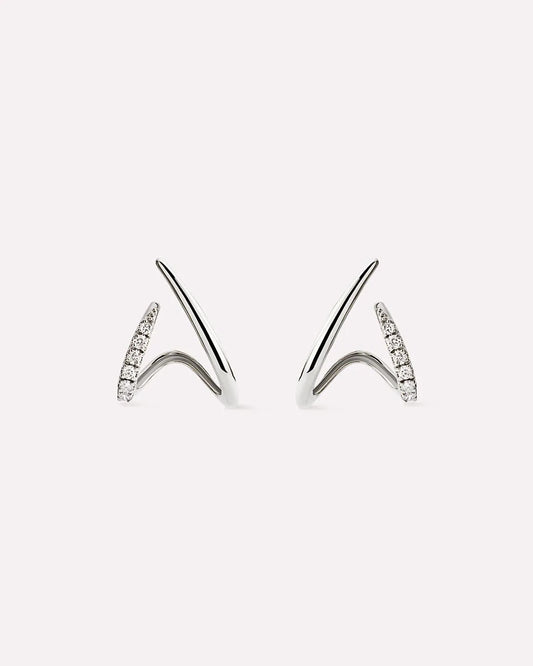 10K Solid White Gold