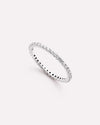 10K Solid White Gold