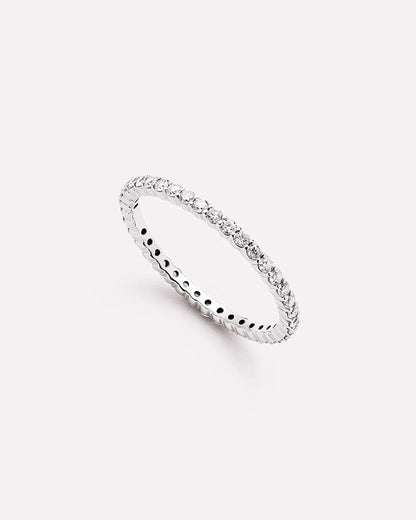10K Solid White Gold