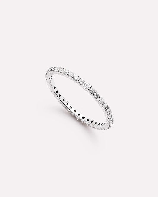 10K Solid White Gold
