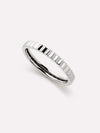 10K Solid White Gold