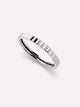 10K Solid White Gold