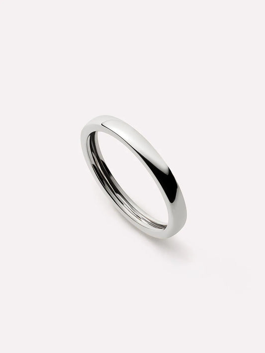 10K Solid White Gold